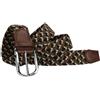 Pierre Cardin Cintura uomo PIERRE CARDIN in corda elastica marrone - 312 HY05 - Geometrica