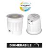 ALCAPOWER LAMPADA DICROICA LED 230V 10W 5CCT DIMMABILE - TERMINALE A VITE AP6810DT-ALC929718