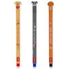 Legami - Set di 3 Penne Gel Cancellabili Fur-ever Friends | Con Inchiostro Cancellabile Termosensibile, Nero, Blu, Rosso, Cancella Senza Consumare il Foglio, Punta 0,7 mm