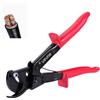 VEVOR Tagliacavi Manuale a Cricchetto, Pinza Tagliacavi con Lame in Acciaio Armonico Manici Rivestiti in PVC, Taglierina per Cavi di Rame Alluminio Capacità max. 240 mm² Cesoia per Elettricista