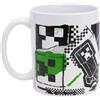 STOR Tazza in Ceramica Minecraft 325ml - Design Ufficiale con Licenza - Perfetta per Caffè, Tè e Bevande Calde - per Fan