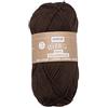 Glorex 5 1004 15 - Cotone 100% cotone, versatile per lavori a maglia, uncinetto e artigianato, ottima qualità, morbido e lavabile, 50 g, ca. 170 m, marrone