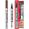 Maybelline Build-a-brow Penna Sopracciglia E Gel Fissante 2 In 1 - Build a brow 257 medium brown