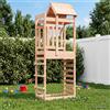 Vidaxl Torre da Gioco Marrone 52,5 x 85 x 238 cm Legno Douglas Solido