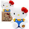 Joy Toy - Hello Kitty in peluche ecologico in mini shopper di carta - 24 cm