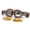 Baruffaldi Occhiali Moto Vintage Baruffaldi SENIOR 259 Custom Cioccolat