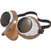 Baruffaldi Occhiali Moto Baruffaldi 101 Sar Pelle Cuoio