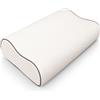 FFitness Cuscino Cervicale per Dormire Ergonomico Supporto Ortopedico 60 x 35 c