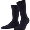 FALKE Airport Plus M So lana cotone tinta unita 1 paio, Calzini Uomo, Grigio Anthracite Melange 3080, 41-42