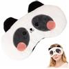 Androxeda Maschera Per Dormire Animale, Benda Occhi Per Dormire Peluche Dei Cartoni Panda Simpatico Per Dormire Viaggio Fascia Per Gli Occhi Traspirante Copertura Degli Occhi Per Bambino