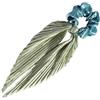 Qsvbeeqj Elegante fascia per capelli floreale con design a nastro, elastico per capelli alla moda per uso quotidiano e per feste