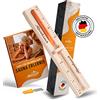 ALPENHAUCH Clessidra per sauna, 15 minuti, in 100% legno naturale, elegante orologio da sauna con sabbia ultra fine, in legno, con asciugamano per sauna e accessori di montaggio