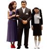 ‎Infinite Statue FANTOZZI - famiglia Ragionier Ugo Fantozzi Pina e Mariangela - Scena Film - Stat