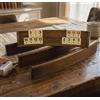 Senza marchio Set gioco rummy di lusso piastrelle fatte a mano in legno massello con...