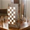 Senza marchio Backgammon in palissandro fatto a mano set XL 20 pollici tavola per adulti...