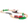 BRIO World - 36102-Set di Treni con Motore a ritrazione, Accessori per Bambini d