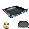 chituodian Tappetino Gabbia Conigli, Waterproof Riutilizzabile Gabbia Coniglio Nano da Interno Tappetino 75x75 cm Playpen Gabbia per Conigli da Interno per Conigli, Furetti e Altri Piccoli Animali