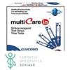 BIOCHEMICAL SYSTEM INTERN. Strisce Misurazione Glicemia Multicare In Glucosio 50 Strisce
