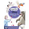CLIPER PLUS Colorea con las letras (3-4 años) (Escribo con Disney): Con letras y figuras para reseguir