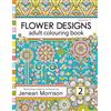 Test Pattern Press Flower Designs Adult Colouring Book