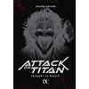 CARLSEN MANGA Attack on Titan Deluxe 9: Edle 3-in-1-Ausgabe des Mangas im Hardcover mit Farbseiten