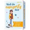 riva Verlag Weil du einzigartig bist: 55 Mutmachkarten für Jungs ab 10. Das perfekte Geschenk für den Sohn, Neffen, Enkel. Für mehr Selbstbewusstsein, Mut, innere Stärke, Selbstvertrauen