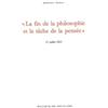 William Blake And Co La fin de la philosophie et la tâche de la pensée: 11 juillet 2021