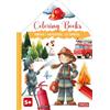 SASSI Pompieri-Firefighters-Les pompiers. Colouring books. Ediz. a colori
