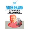 Taschen Expérience et pauvreté: Suivi de Le conteur et La tâche du traducteur