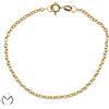 Bracciale oro giallo 18 kt 750 maglia rolò -430/VE-