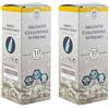 puntosaluteebenesseredis_ Argento Colloidale Supremo 10Ppm Certificato Con Contagocce 100 Ml 2x100 ml Soluzione