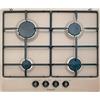 GLEM GAS GT64SA PIANO COTTURA 60CM 4 FUOCHI COLOR SABBIA