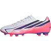 adidas Unisex - Adulto F50 Hyperfast Club Firm Ground/Multi Ground Football Boots Shoes, Ftwr White/Solar Purple/Solar Turbo, 39 1/3 EU