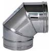 Europrofil Curva Acciaio Inox Gomito 90° Ø cm 14 Stufe e Camini GOMACC90SP05140