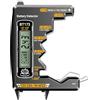 JAMNGHB Monitor avanzato della salute della batteria per celle da 1.55 V 12 V Doppio Display Alimentazione automatica Funzionamento ABS Costruzione Doppio Display Schermo Tester Batteria