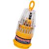 Uqezagpa 30 in 1 Precisioni Cacciavite Magnetico Strumento di Riparazione con Manico Antiscivolo Set per Computer Telefono Guarda Occhiali