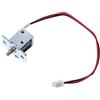 smallJUN DC 12V 0.5A Mini Electric Magnetic Cabinet Bolt Push-Pull Lock Release Assembly Solenoid Access Control Electric Solenoid Lock
