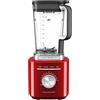 KitchenAid 5KSB2073EER Pure Power Batidora de Vaso, Motor Potente con Jarra de 2L sin BPA, 10 Velocidades, Programas para Hielo y Smoothies, Cuchilla Asimétrica Inox, Rojo Imperial