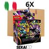 PREORDER POKEMON BUIO PESTO SEALED CASE 6x BOOSTER BOX DA 36 BUSTINE ITALIANO