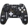 Konix UFC Controller con cavo per Nintendo Switch, Switch 2 e PC - Funzione vibrazione - Cavo da 3 m - Nero e bianco
