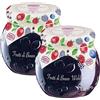 Menz&Gasser, Confettura Extra di Frutti di Bosco Edel Plus, Ideale come Colazione o Spuntino, con Frutta di Alta Qualità in pezzi, 2 Vasi x 620 g