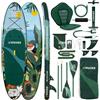 HUIIKE Tavola Sup Gonfiabile Adulti 10' Convertibile in Kayak. Stand Up Paddle, 130 kg