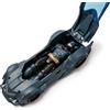 SPIN MASTER Batmobile con personaggio Batman 30 cm, action figure, macchinina, compatibile con personaggi Batman da 30 cm
