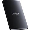 Lexar SL500 SSD Portatile Capacità 2 TB USB-C 1800 MB/s Nero LSL500X002T RNBNG