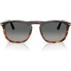 Persol Occhiali da Sole PO3391S 116071 Gae Marrone Sfumato/Grigio Sfumato Unisex 55/19/145