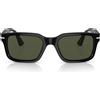 Persol Occhiali da Sole PO3272S 95/31 Nero/Verde Unisex 53/20/145