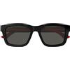 Gucci Occhiali da Sole GG1869S 001 Nero/Grigio Uomo 53/18/145