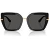 Dolce & Gabbana Occhiali da Sole DG4474 501/87 Nero/Grigio Donna 53/20/140