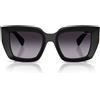 Miu Miu Occhiali da Sole MUB05S 16K90A Nero/Grigio Sfumato Donna 51/21/145
