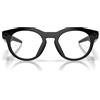 Oakley Occhiali da Sole OW8002 800202 Meta HSTN Nero/Trasparente Ametista Unisex Fotocromatici 51/22/145